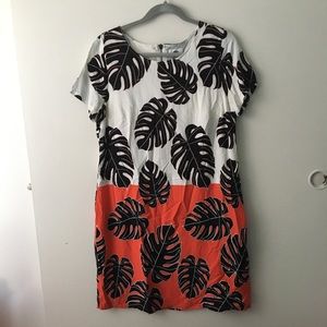 Old Navy • Tropical Print Shift Dress